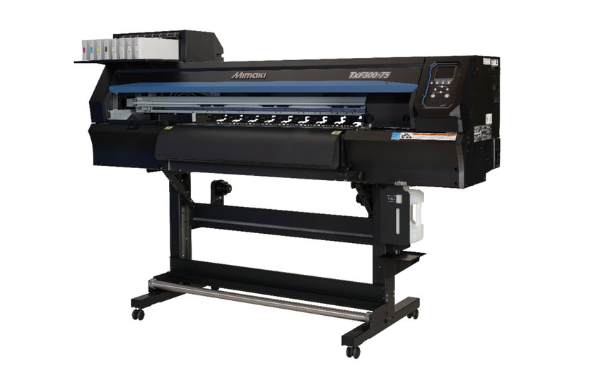 Mimaki lancia la stampante TxF300-75 con veocità superiore per espandere le opportunità nel settore della stampa Direct-to-Film affidabile e di qualità